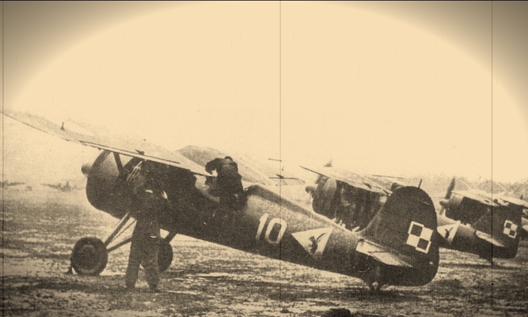 PZL P.11c, pilot ppor Hieronim Dudwał