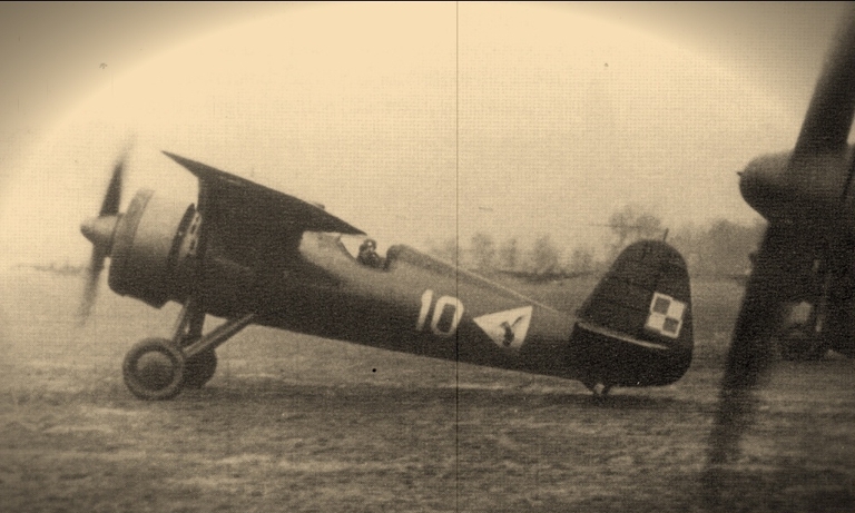 PZL P.11c, pilot ppor Hieronim Dudwał