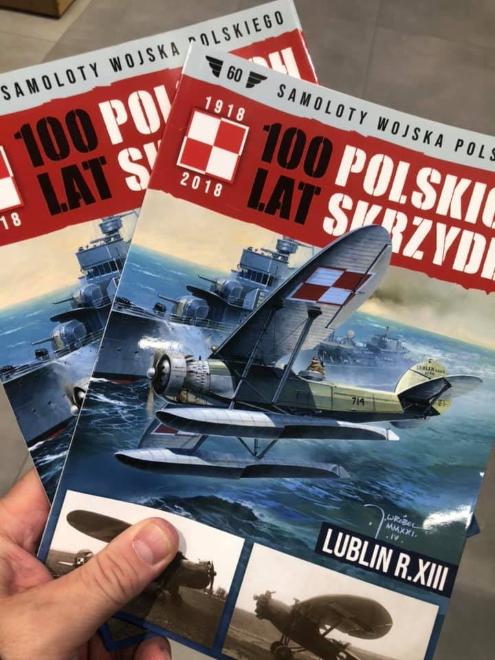 100 lat polskich skrzydeł - tom 60 - Lublin R.XIII, autorzy: Mariusz Konarski, Marek Trojanowicz
