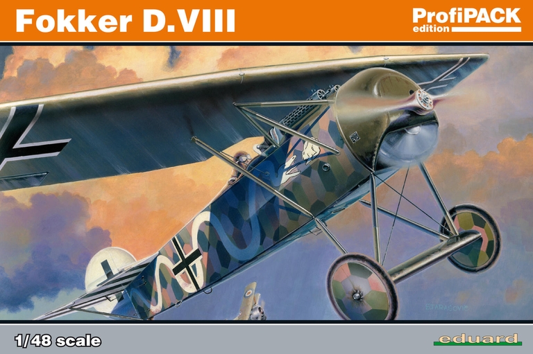 model firmy Eduard, Fokker D.VIII ProfiPACK - numer katalogowy: 8085